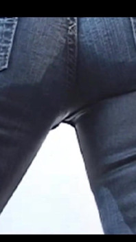 Verzweifelte piss-jeans