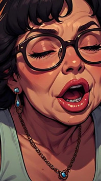 Mature Orgasm Face Art