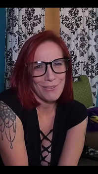 Exhibinist Redhead Teaches Shy Tinder Hook up