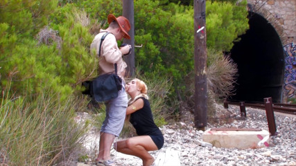 CBD Media: Petite teen enjoys adult hard cock on the beach