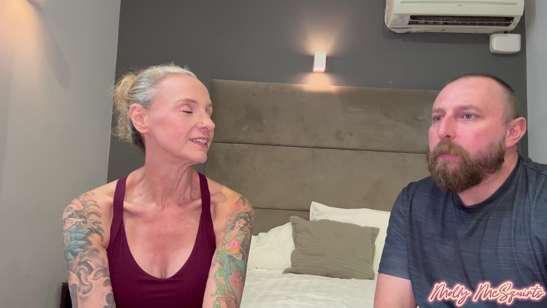 Molly McSquirts: Bts - Vacanze in Regno Unito con Chris Coxxx