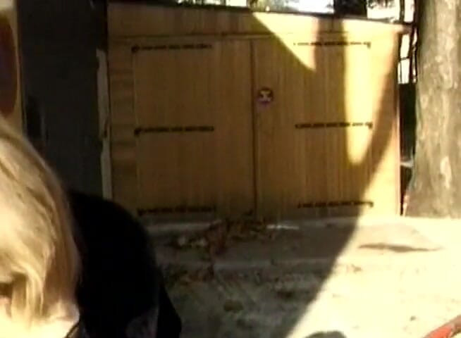 European Classics: Hairy French girl blows big dick outdoors