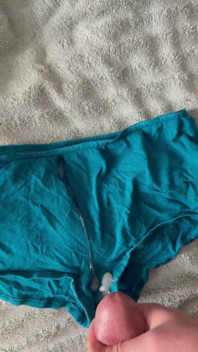 Cum on Wife’s Panties 2