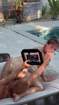 Achter de schermen met geile en sexy Eva Fay