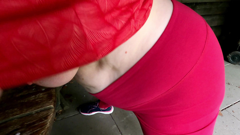 Bouncy Tits Action: Pants Down - Spread Your Legs for Pussy Whipping