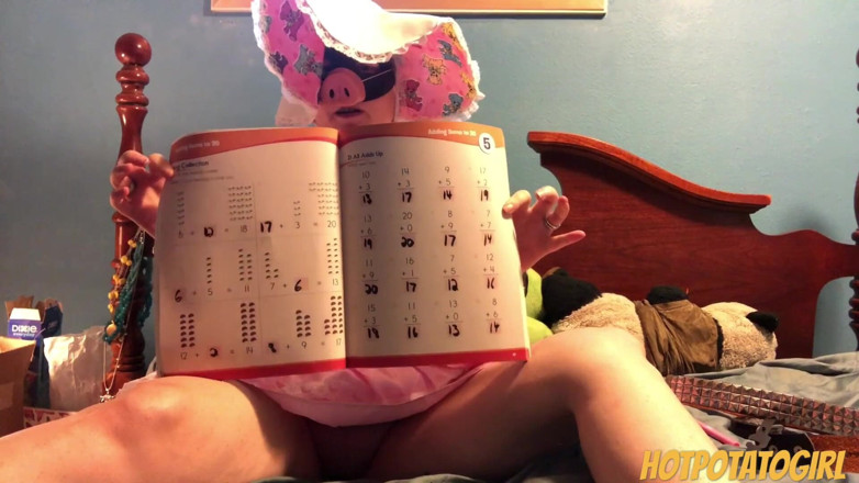 Hot potato girl: Baby Piglet Gets Belt, Does Homework
