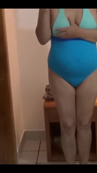 Initial Video - My Hot Wife, Latin Stepmother Shows off on the Beach and Puts Many Hard Cocks, Excited She Goes to the Apartment and