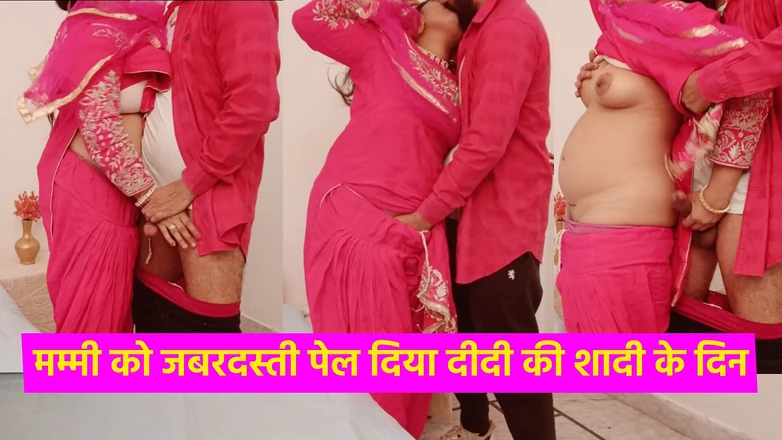 Jony Darling: Stepsis's Marriage Haldi Day Goes Convert Into Stepmom's Fucking Night...