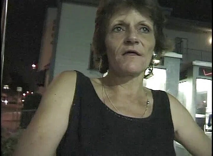 Granny X: 2 cocks for eager grandma