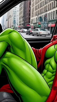 Geile Muskulöse MILF-domina Fickt Im Auto