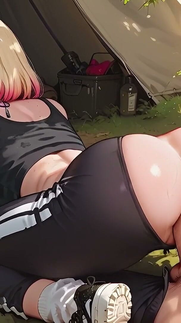 Hentoria: Camping with a Bespectacled Nerd Tourist - Dirty Sex in a...