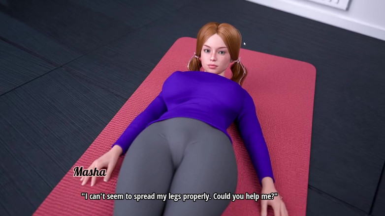 Gaming vision: Moje roztomilá spolubydlící 2 Gamplay se sexuální scénou, část 9