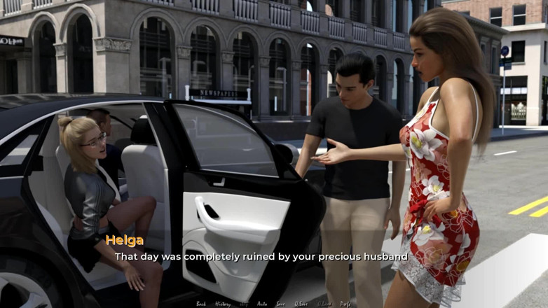 Dirty GamesXxX: Moving Down: a esposa leva seu marido submisso nas compras...