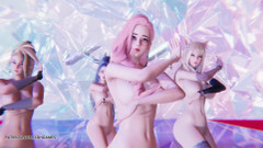 3D-Hentai Games: [MMD] Mave - Pandora Sexy Nahý tanec KDA Ahri Akali Kaisa...