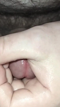 Masturbace s Lube a Cumshot