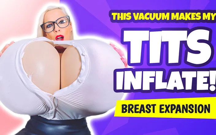 TheBustySasha: This vacuum makes my tits inflate! I love it so...