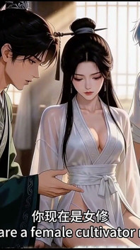 Ao acordar e se encontrar como mulher, sua colega de quarto está agindo de forma estranha Episódio 1 geração de IA