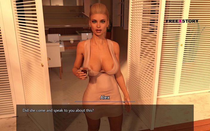 3D Cartoon Porn: Dreams of Desirer - Alex Watching When Jena Taking Shower