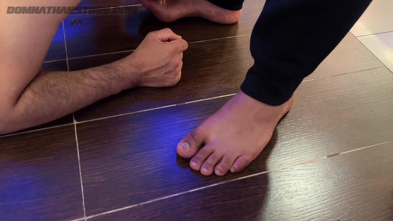 Smoker Master: Kult stóp Uległy niewolnik połykanie płynów