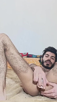 Jerking off and Fucking My Ass with a Dildo