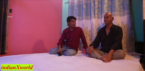 IndianXworld Premium: Beautiful Girlfriend Sharing with Rich Step Stepfather! Indian Best Threesome...