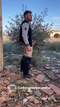 Outdoor Jerking - Huge Cock in an Abandoned House