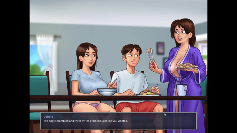 LewdArcade: Permainan seks summertime Saga [bahagian 02] permainan bogel [18+] permainan dewasa