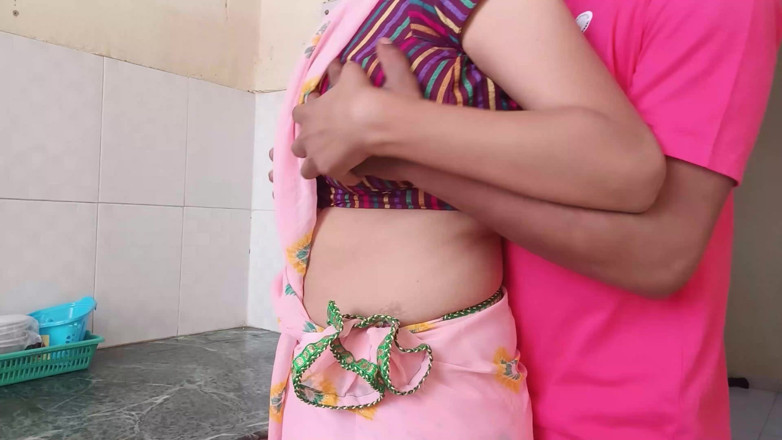 Yourdidipriya: Desi Bhabhi was working in the kitchen when her boy...