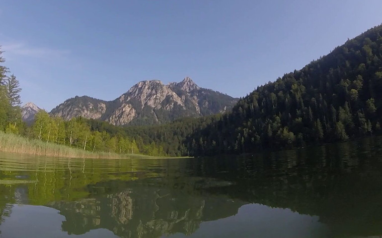 Extreme Underwater Masturbation Experience with Cumshot in a Mountain Lake While Fishes Watch. (Funny boy Ger)