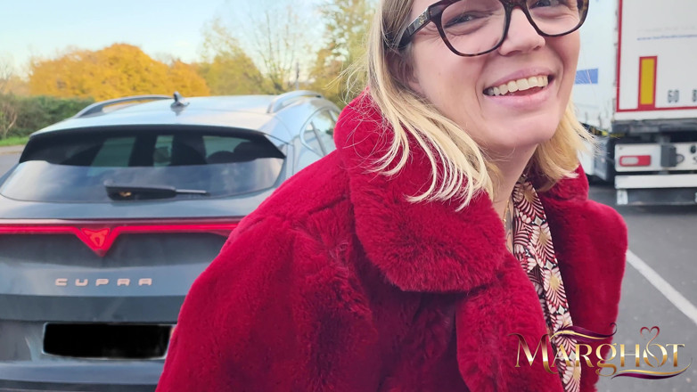 Sexymarghot: Exhib Parking Hgv: Routier Spots Me and Fucks Me Like...