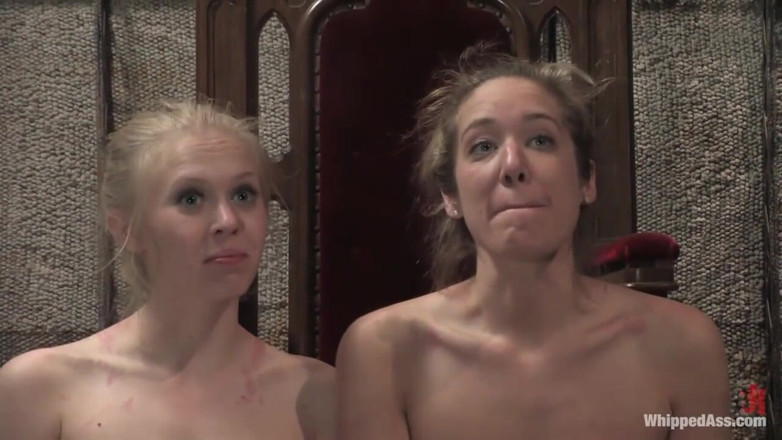 Whipped Ass by Kink: Deux salopes esclaves