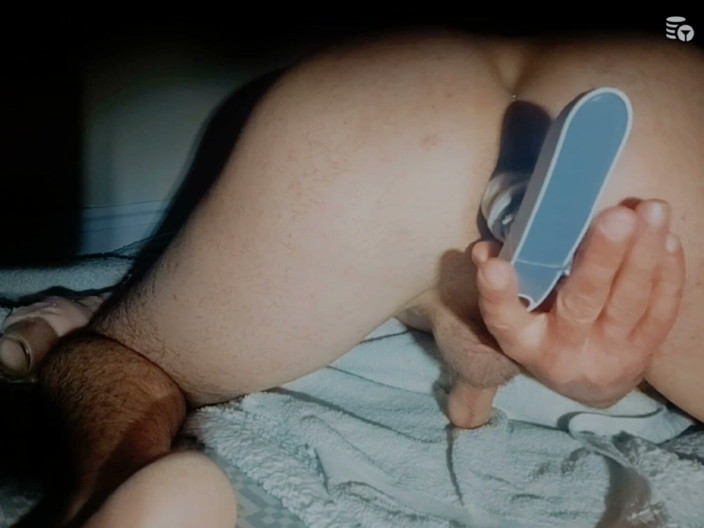 Gizly James: Evening Riding on the Big Diedlo, Squirting My Little Ass