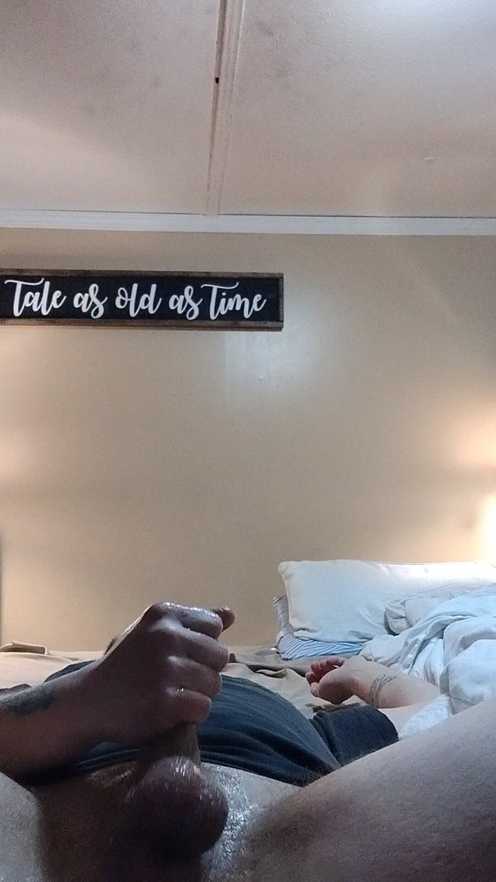 Mofarmer92: 발정난 새아빠가 스스로 쓰다듬어