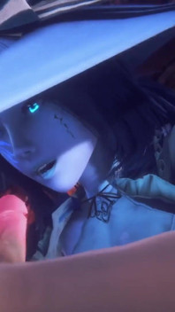 Cadı Ranni eğlenceli bir gece geçiriyor : elden ring hentai