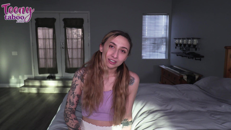 Teenytaboo: Nina Completes Her School Project