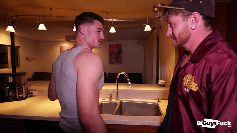 Bi Guys Fuck: Asu Kolej Kampüsü'nde 4'lü grup seks