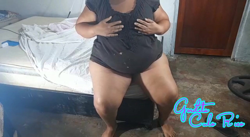 Gordita Culo Rico: Sexy bbw dívka dostane intenzivní duel masturbace detailní