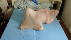 Carmen_Nylonjunge: Nude Test in Front of Pantyhose for Full Body