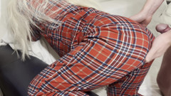 LittleLorely: Red Pajama tease- la sorellastra viene sculacciata e riempita