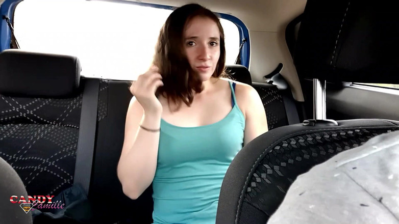Kndy Kmille: My Taxi Trip Flashing My Boobs and Touching Myself