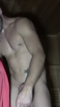 Power Bottom Fucked Raw in Locker Room