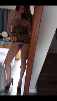 Itty Bitty Purple Thong