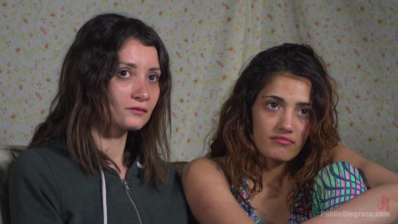 Public Disgrace by Kink: Penelope and Valentina in a Greedy Group Fuck
