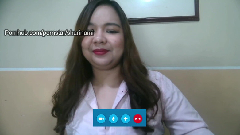 AsianSharinami: Beri perhatian pada mesyuarat zum anda semasa saya bermain pepek...