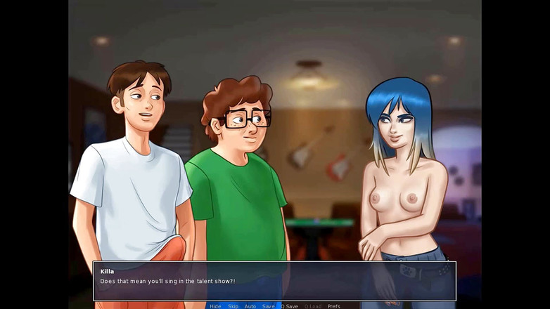 Cartoon Play: Saga de vară, partea 206 - țâțe mici și păr albastru