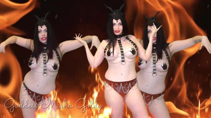 Goddess Misha Goldy: Orgasme terakhirmu dan lepaskan dirimu untuk iblismu! Executrix-fantasi JOI
