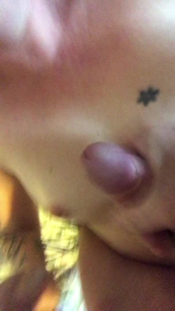 Secret cindy: Cumshot on my chest