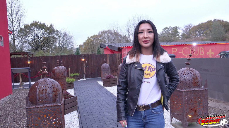 German Scout: German Scout - Skinny German Thai Teen Kitty Hai Pick up...