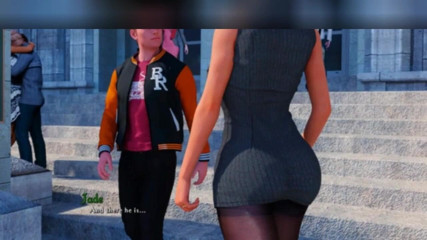3DXXXTEEN2 Cartoon: Dos pájaros, una abejas y un poco de lubricante. 3D porno...