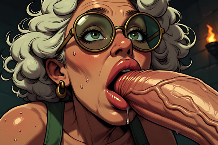 AI Porn: Seni bibir besar dan besar